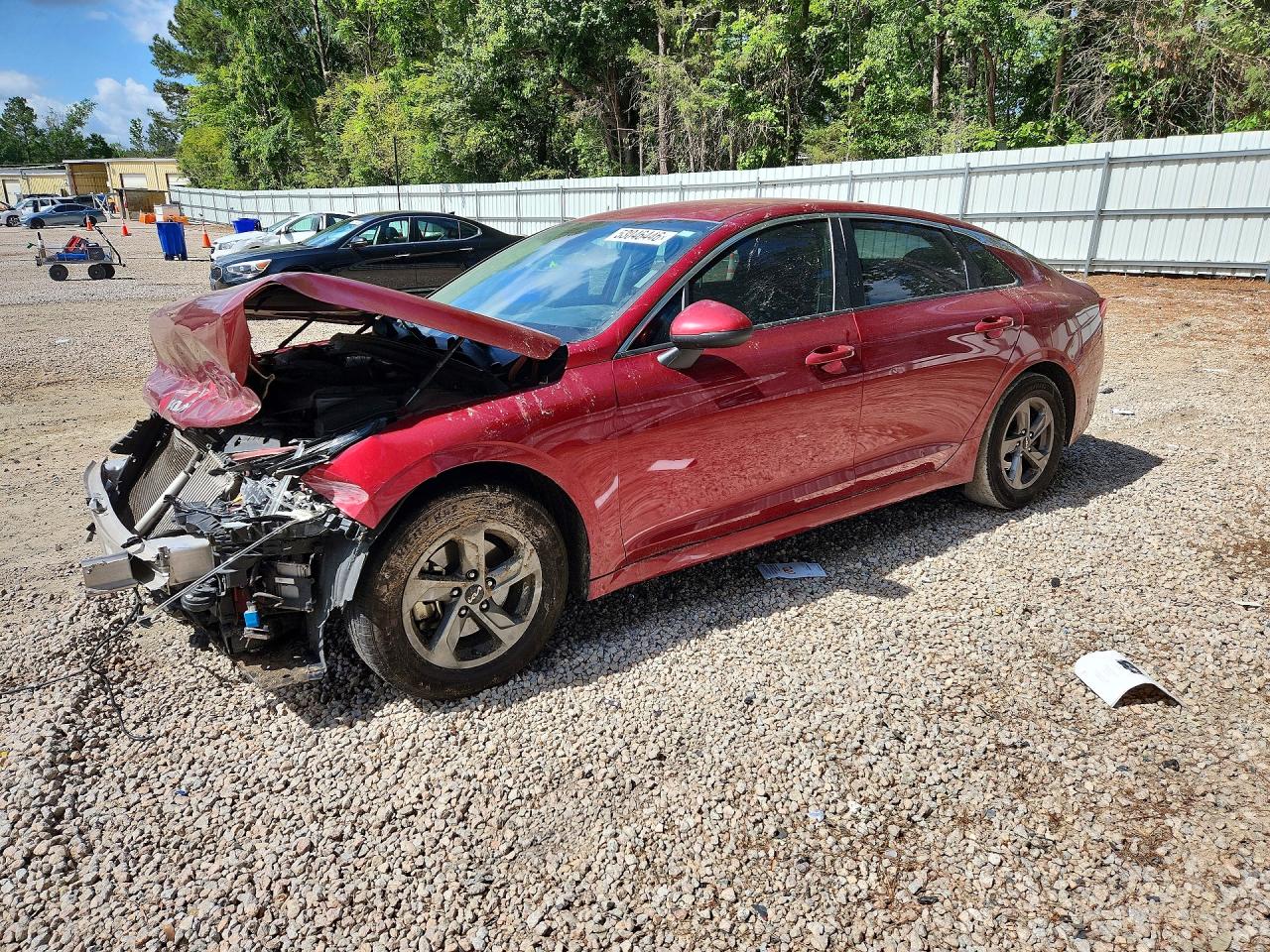 2022 Kia K5 LXS, VIN 5XXG14J23NG113157 — Front end