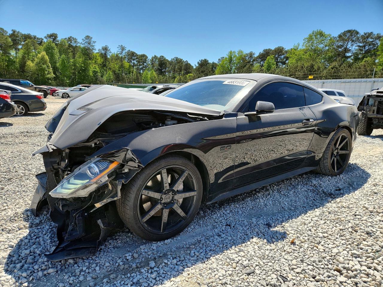 2020 Ford Mustang GT, VIN 1FA6P8CF2L5185377 — Front end