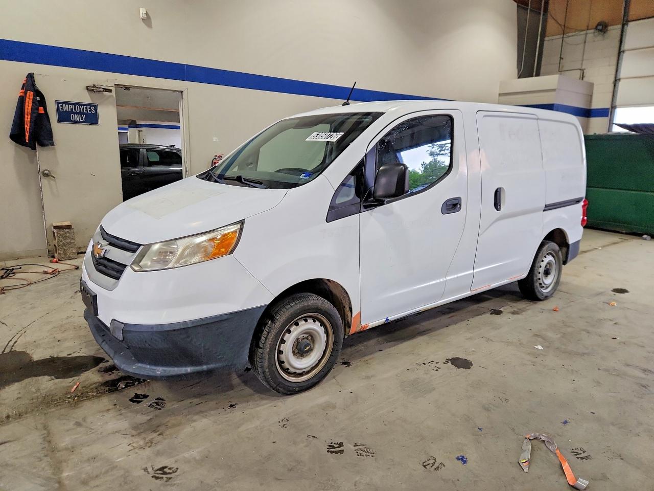 2018 Chevrolet City Express Cargo LT, VIN 3N63M0ZN8JK694041 — Зад