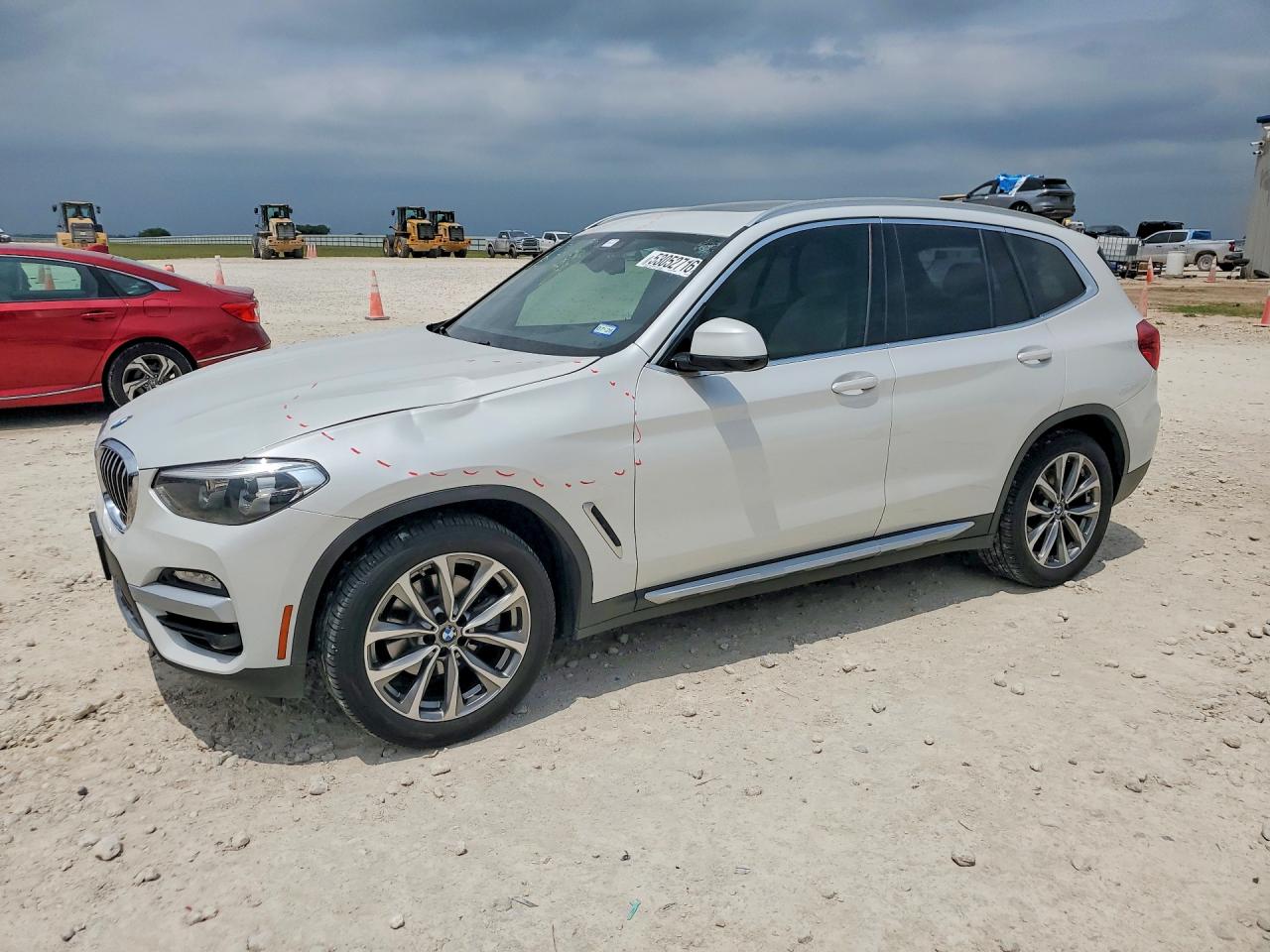 2019 BMW X3 sDrive30i, VIN 5UXTR7C58KLF32067 — Hail