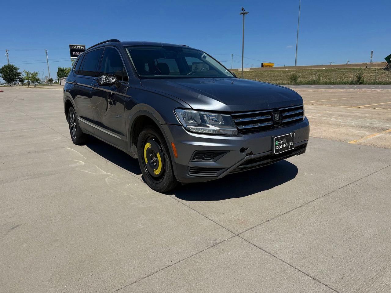 2021 Volkswagen Tiguan SE, VIN 3VV3B7AX5MM082002 — Фото с аукциона