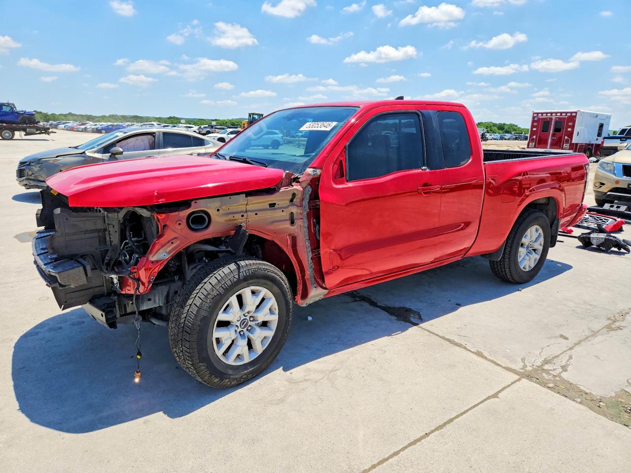 2022 Nissan Frontier S, VIN 1N6ED1CL2NN638683 — Side