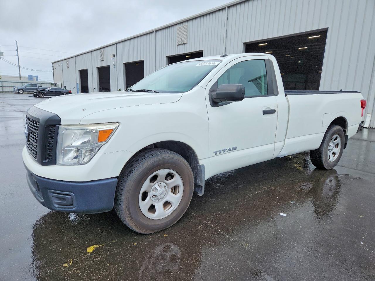 2019 Nissan Titan S, VIN 1N6AA1R78KN502104 — Frame damage