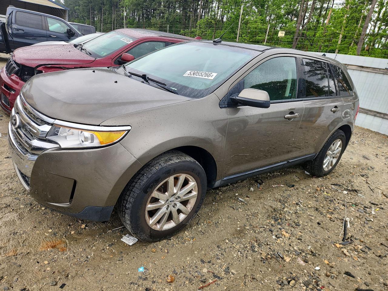 2013 Ford Edge SEL, VIN 2FMDK4JC7DBB56032 — Side