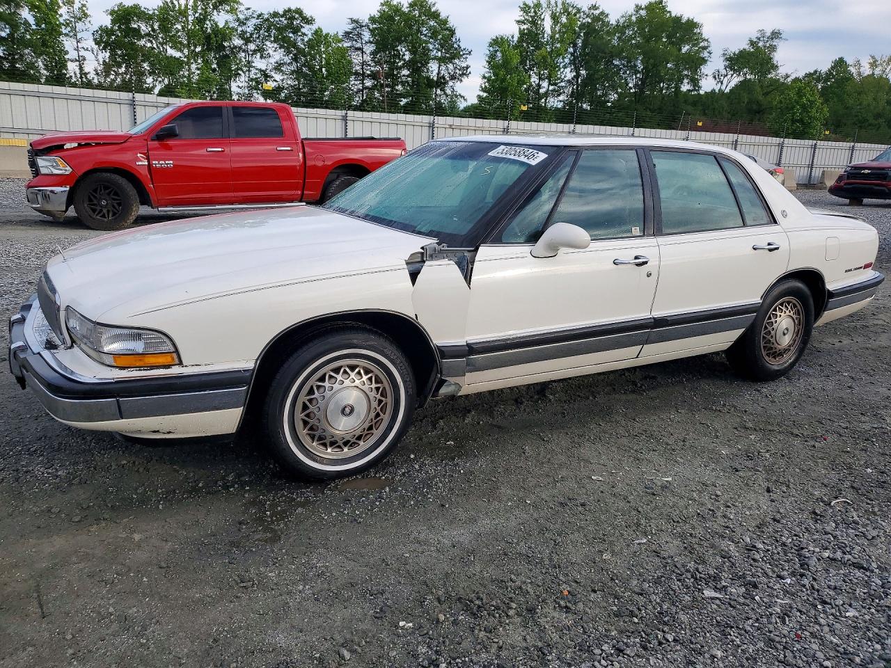 1992 Buick Park Avenue, VIN 1G4CW53L7N1666087 — Side