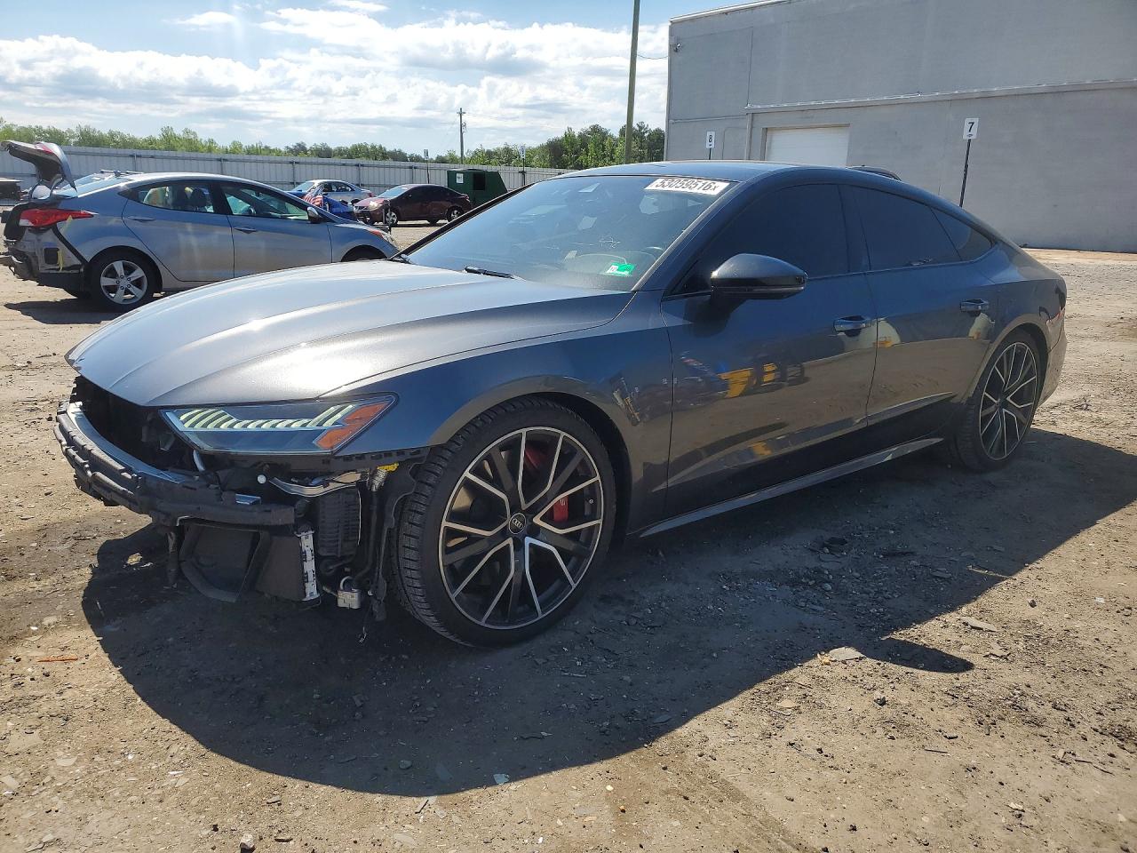 2022 Audi S7 Premium Plus, VIN WAUPFBF25NN036162 — Front end