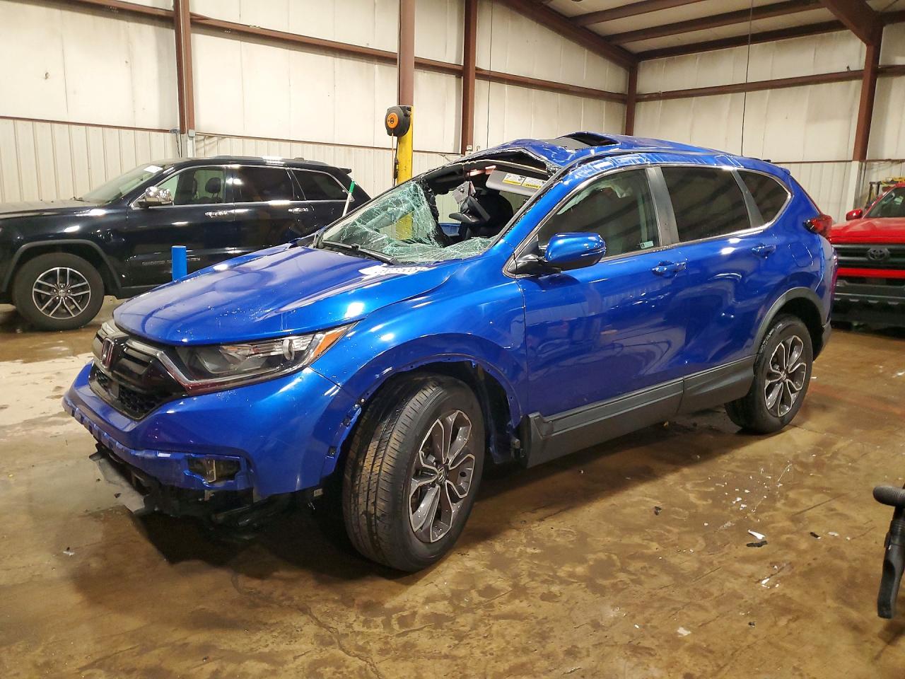 2020 Honda CR-V EX-L, VIN 7FARW2H83LE012777 — Rollover