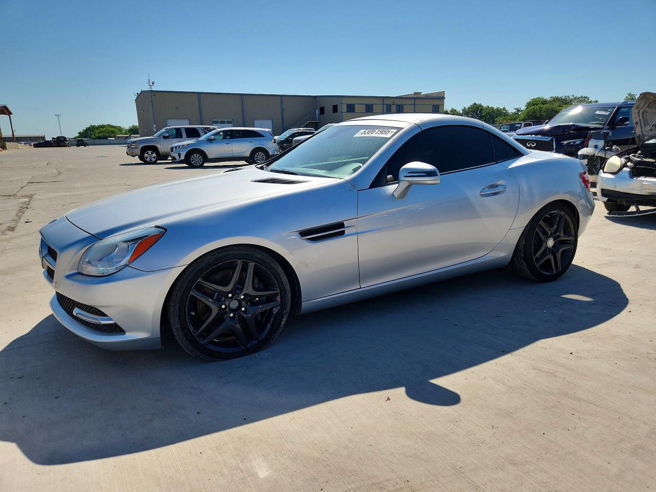 2012 Mercedes-Benz SLK 350, VIN WDDPK5HA5CF040407 — Undercarriage