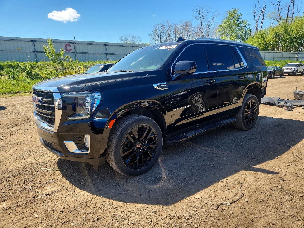 2023 GMC Yukon SLE, VIN 1GKS2AKD4PR390443 — Rear end