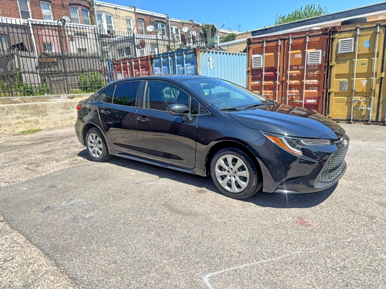 2021 Toyota Corolla LE, VIN JTDEPMAE7MJ144762 — Minor dents and scratches