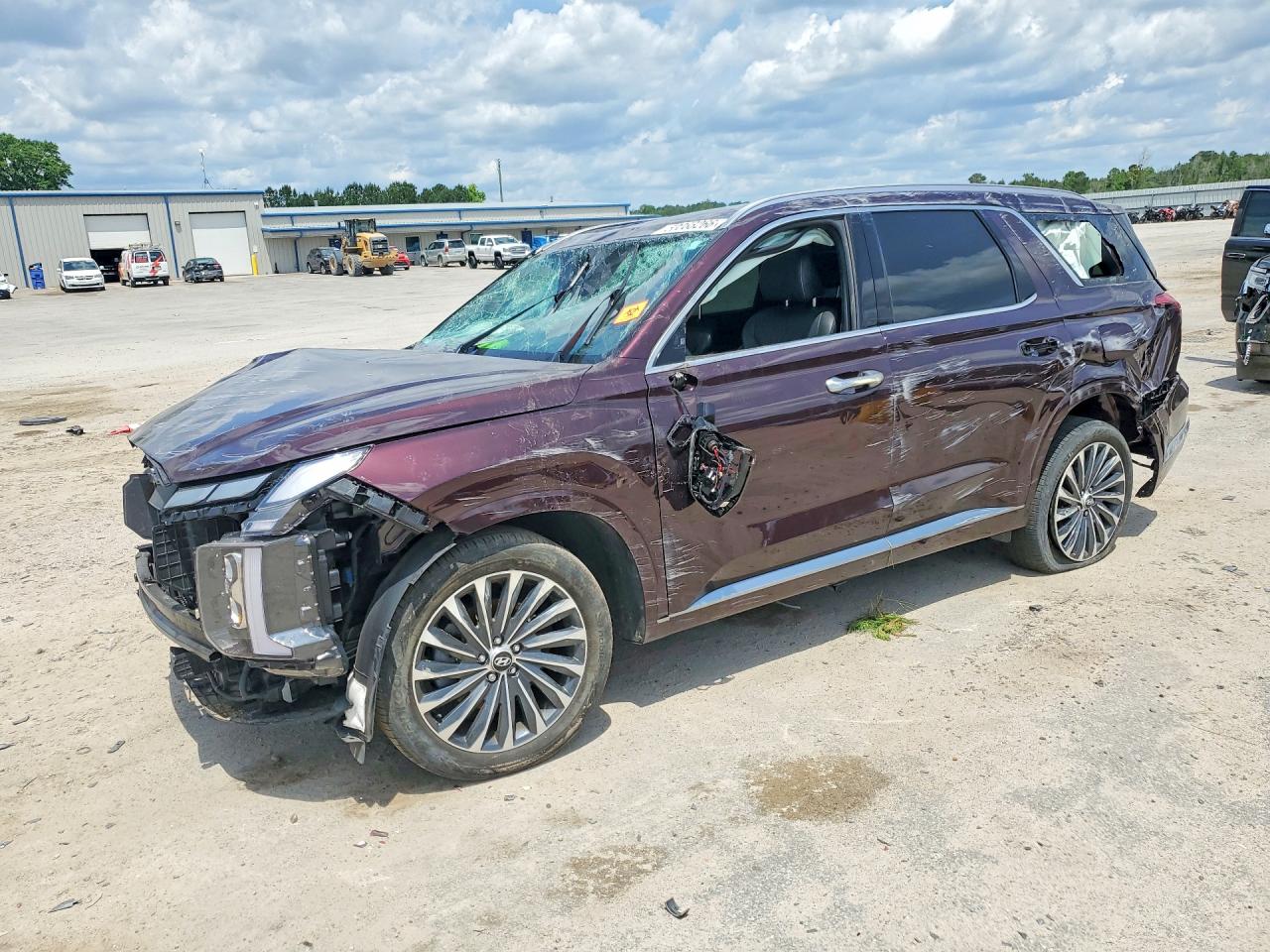 2024 Hyundai Palisade Calligraphy, VIN KM8R74GE6RU782866 — Rollover