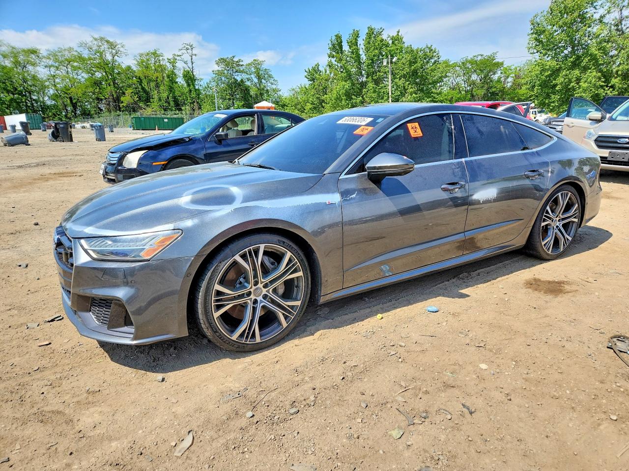2019 Audi A7 Prestige, VIN WAUV2AF29KN067794 — Vandalism