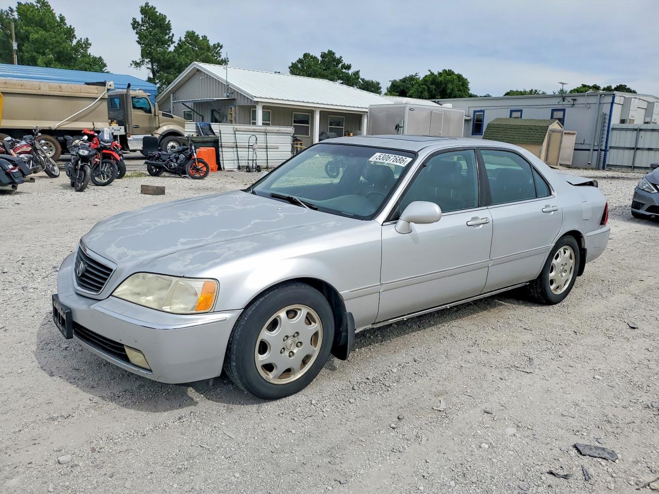 2000 Acura RL, VIN JH4KA9653YC013072 — Зад