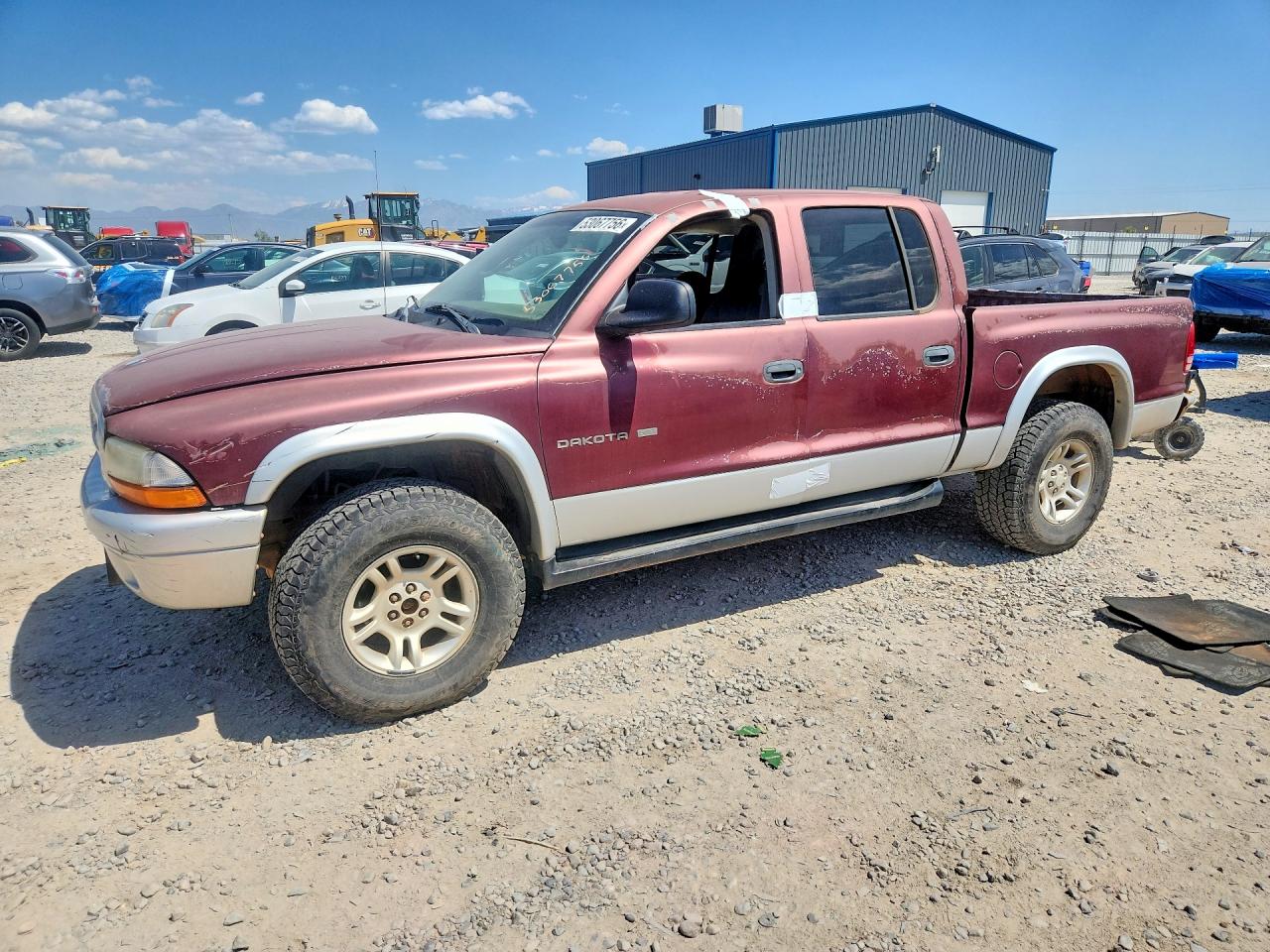 2002 Dodge Dakota SLT, VIN 1B7HG48Z12S616337 — Minor dents and scratches