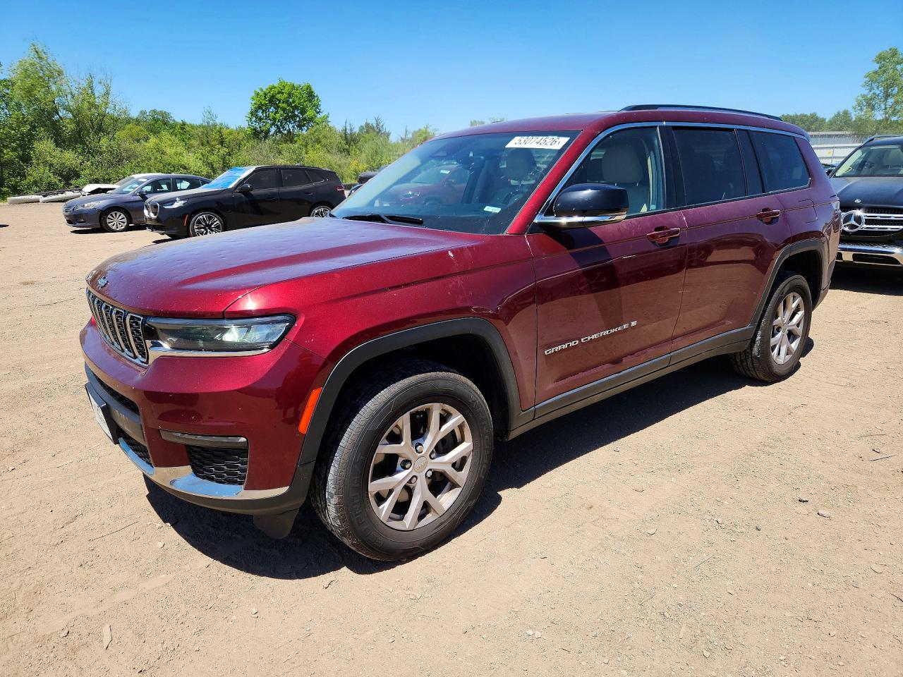 2021 Jeep Grand Cherokee Limited, VIN 1C4RJKBG9M8124995 — Hail