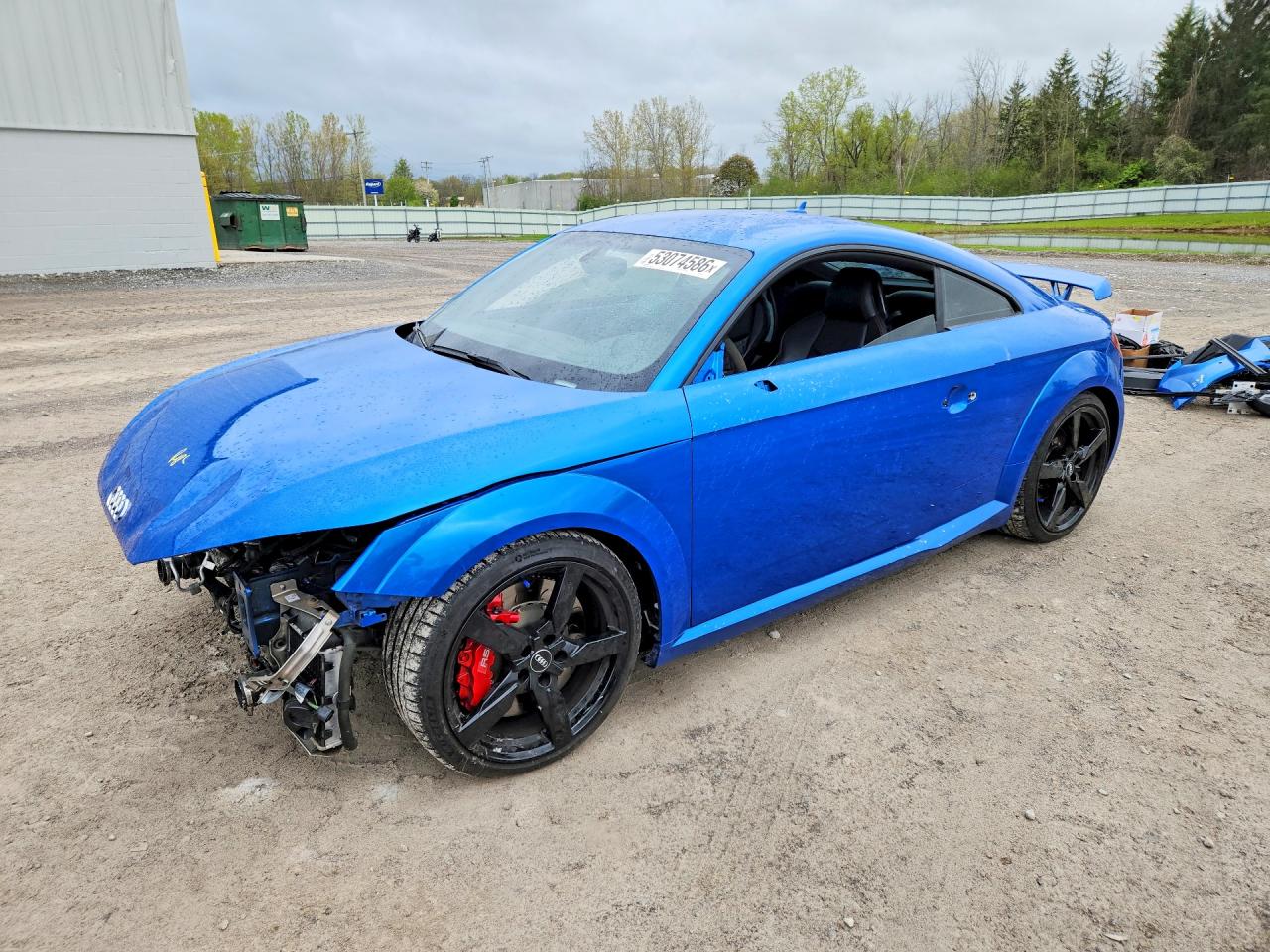 2018 Audi TT RS, VIN WUACSAFV7J1901719 — Front end