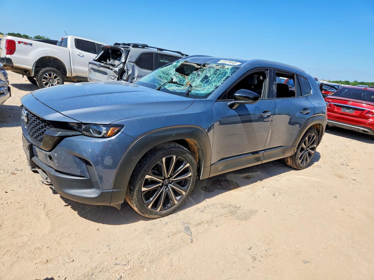 2023 Mazda CX-50 S Premium Plus, VIN 7MMVABEM8PN105618 — Water / flood