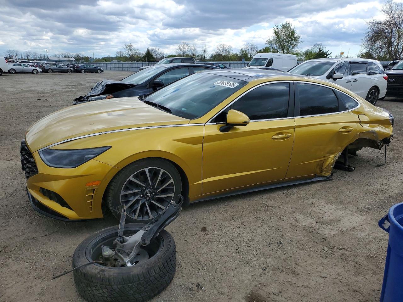2020 Hyundai Sonata Limited, VIN 5NPEH4J20LH025641 — Undercarriage