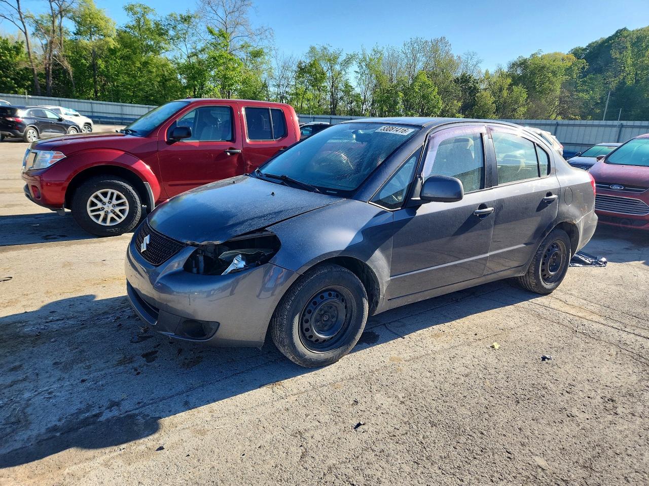 2010 Suzuki SX4 LE, VIN JS2YC5A28A6301790 — Front end