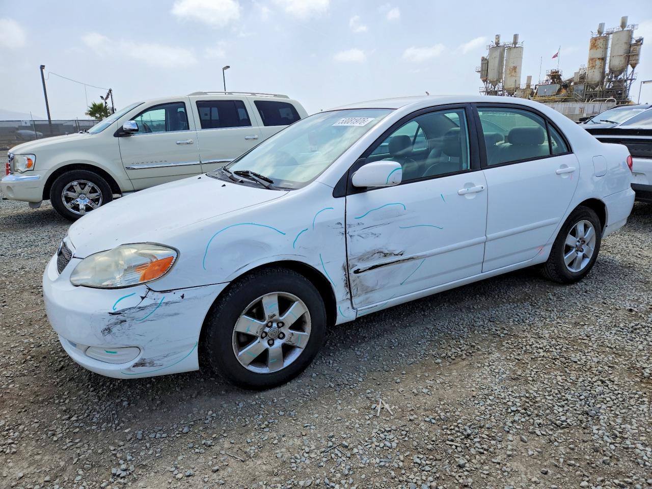 2007 Toyota Corolla CE, VIN 1NXBR32E37Z833203 — Front end