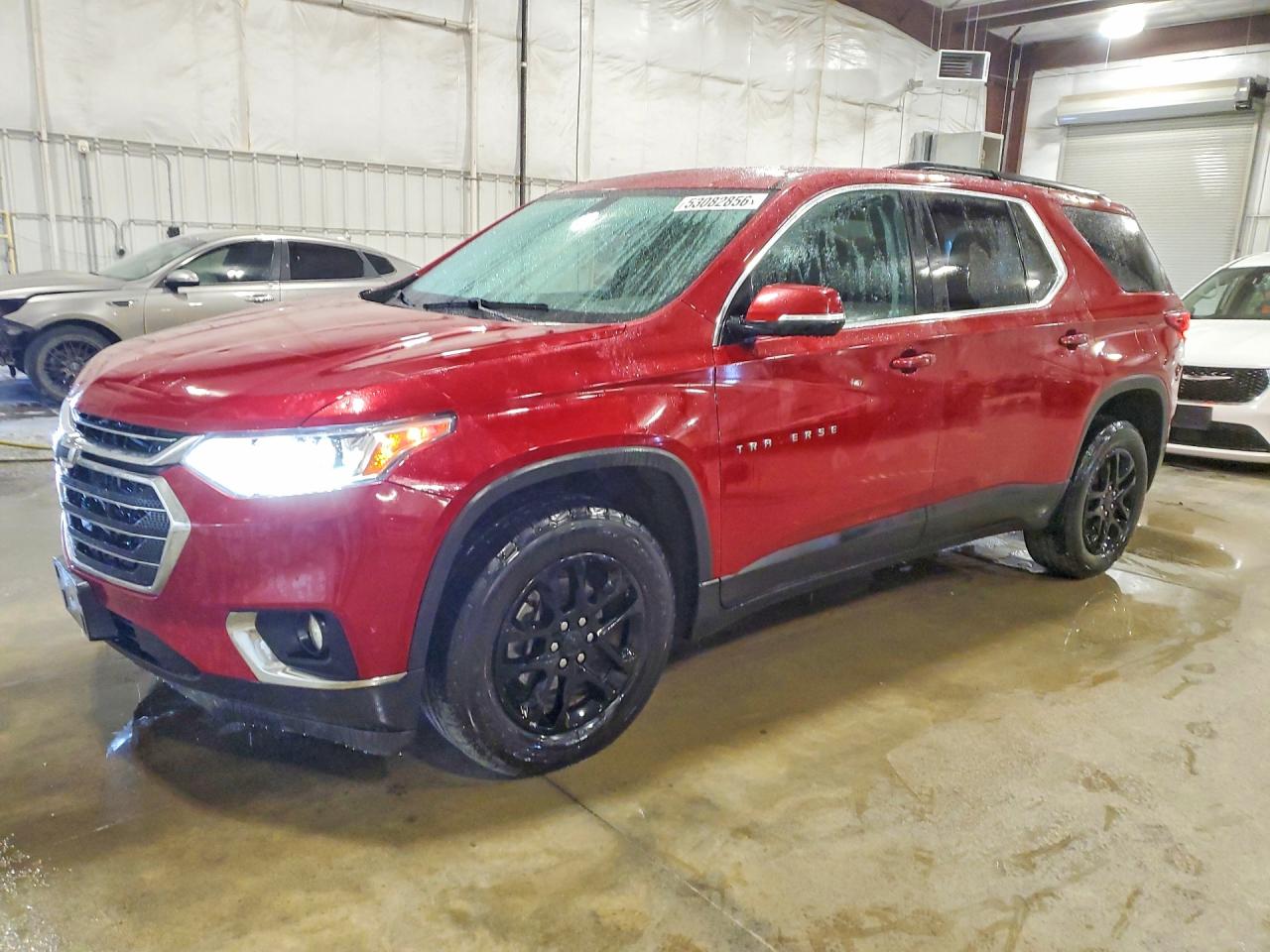 2019 Chevrolet Traverse LT Cloth, VIN 1GNEVGKWXKJ186197 — Hail