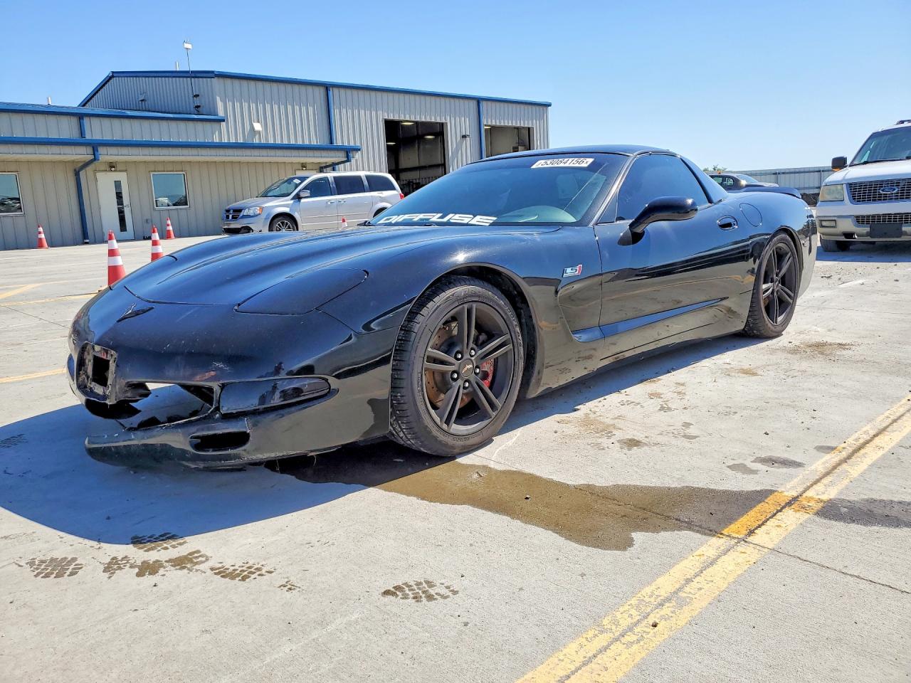 1999 Chevrolet Corvette, VIN 1G1YY22G2X5122625 — Front end