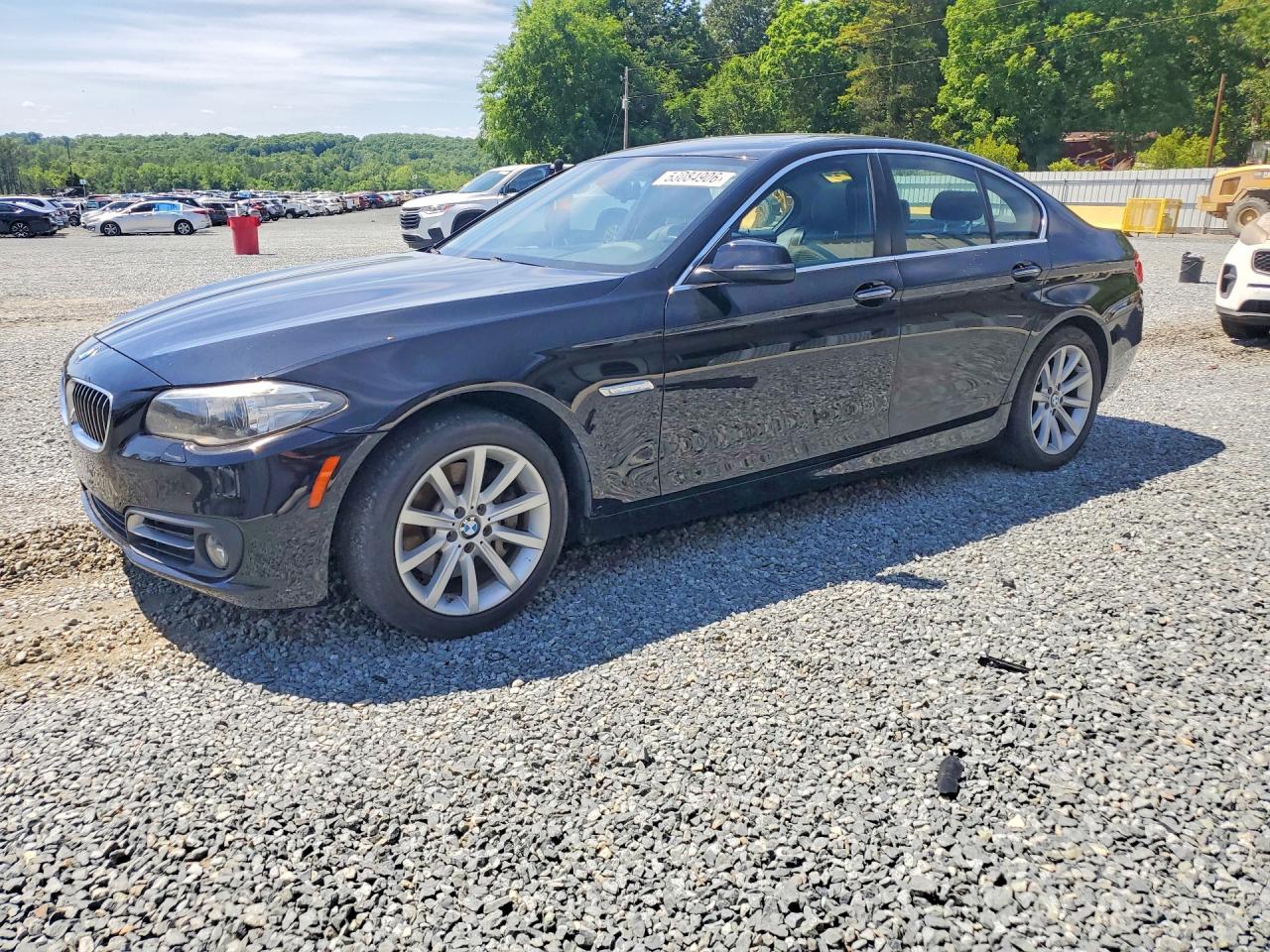 2015 BMW 5 Series 535i, VIN WBA5B1C51FD922806 — Prior damage history