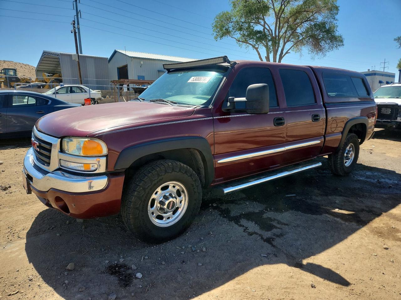 2003 GMC Sierra 1500HD SLT, VIN 1GTGK13U93F191240 — Rear end