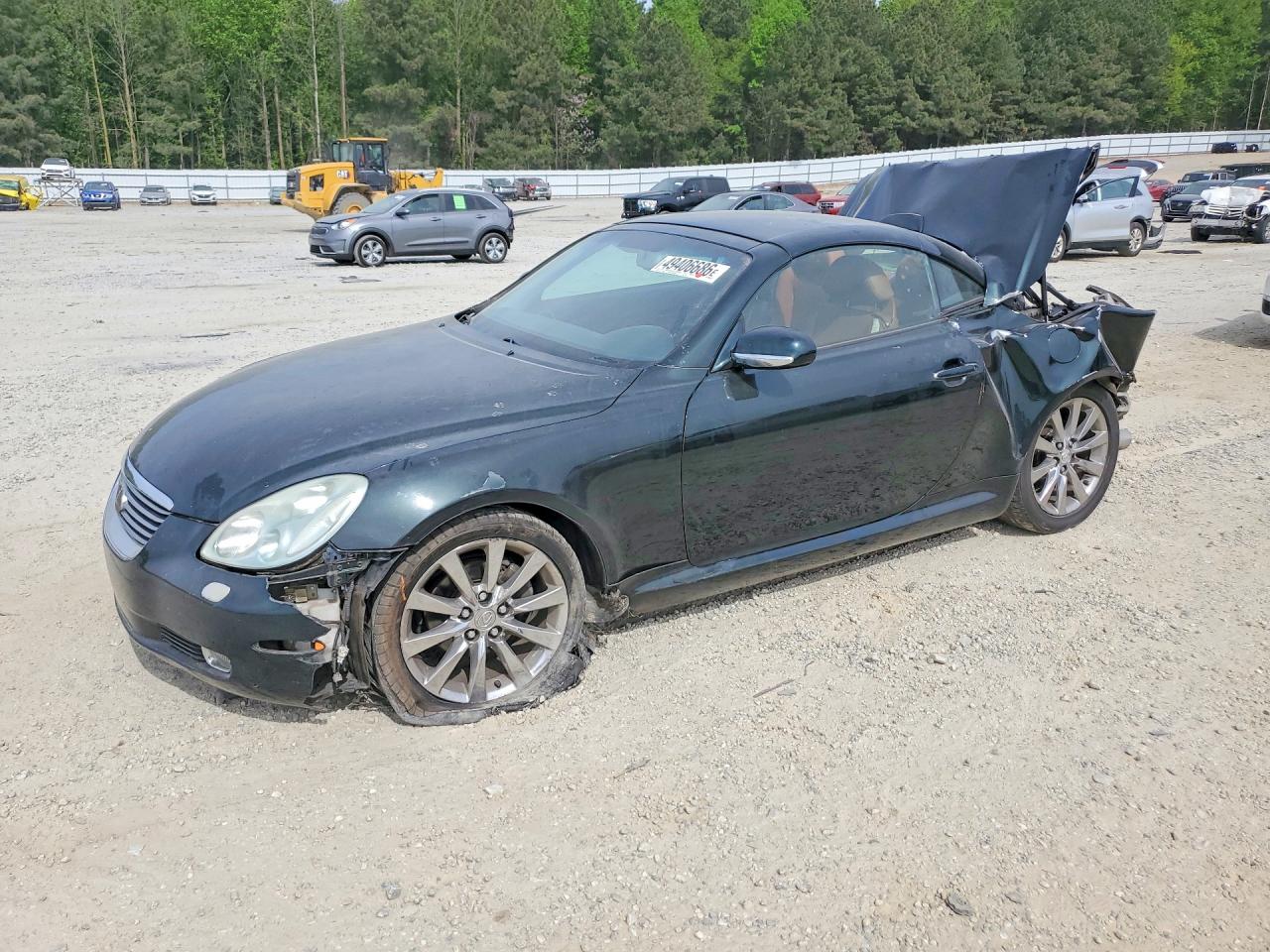 2003 Lexus SC 430, VIN JTHFN48YX30041641 — Rear end