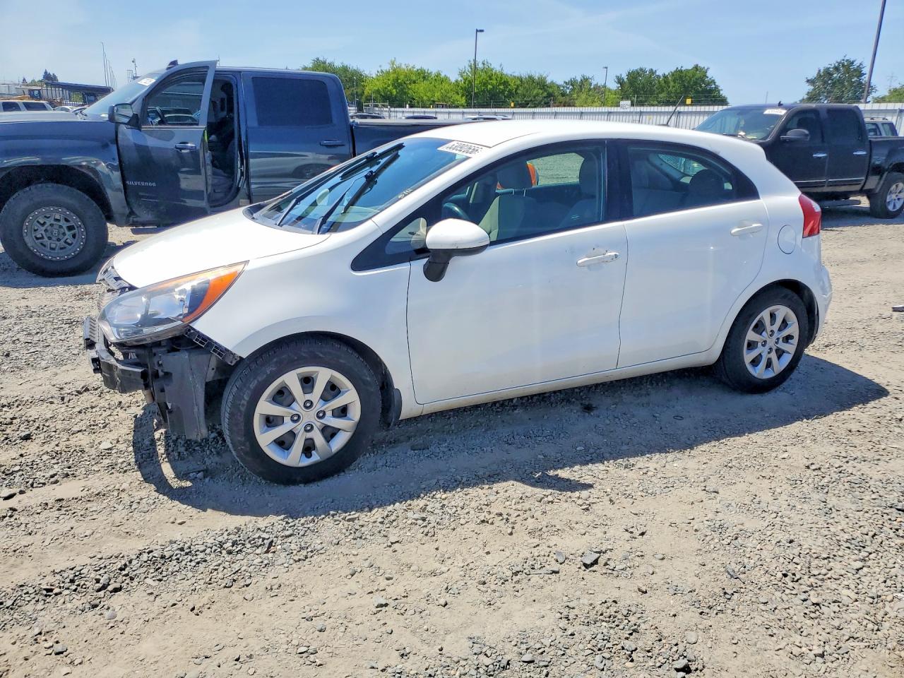 2016 Kia Rio LX, VIN KNADM5A34G6565724 — Front end