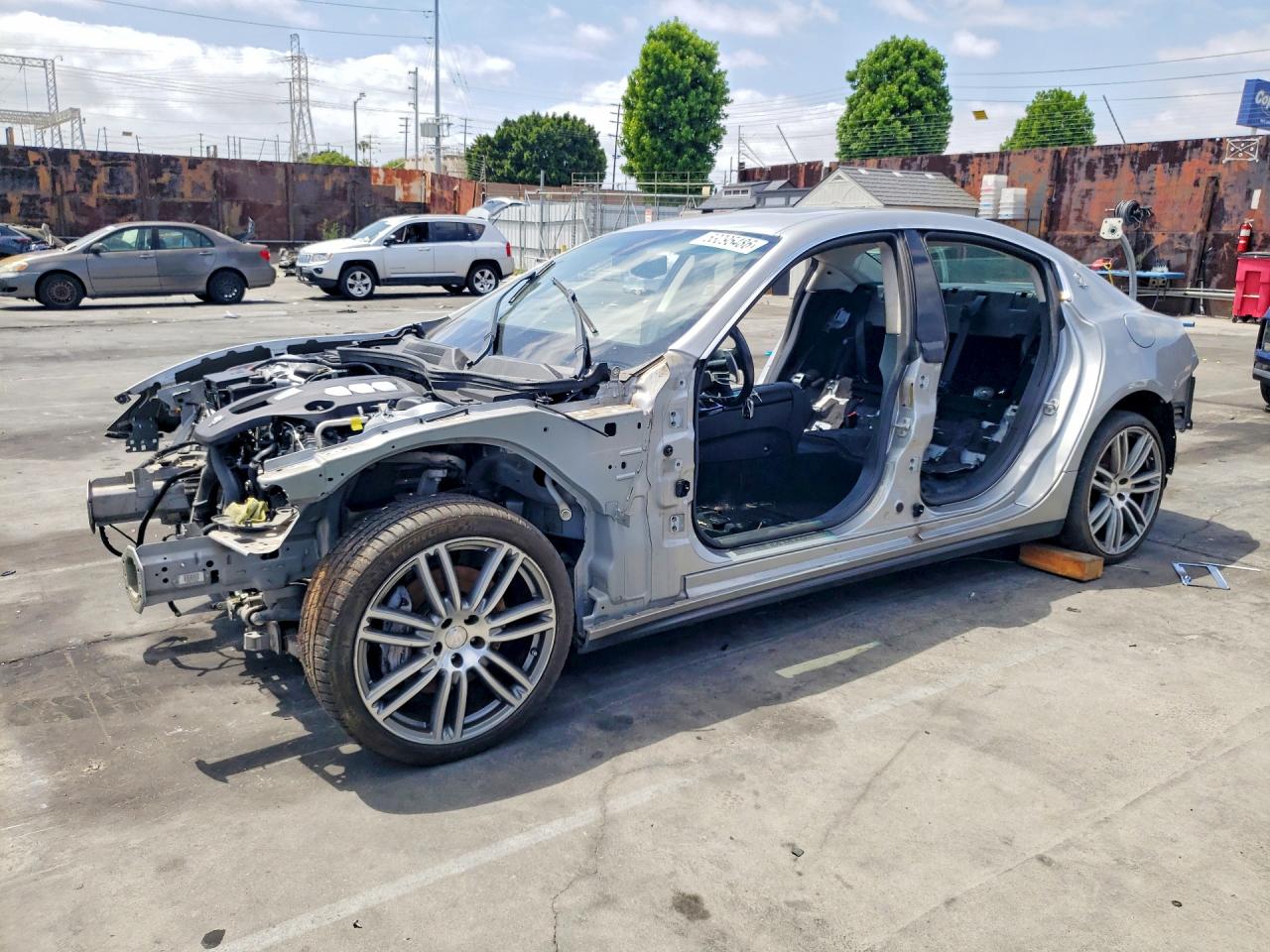 2016 Maserati Ghibli, VIN ZAM57XSAXG1168485 — Stripped