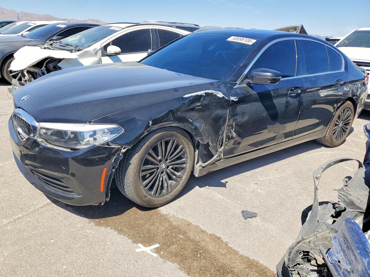 2018 BMW 5 Series 530i, VIN WBAJA5C56JWA36537 — Front end