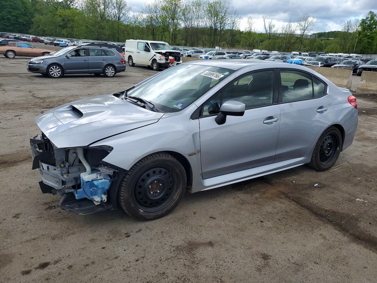 2017 Subaru WRX Premium, VIN JF1VA1E67H9839940 — Front end