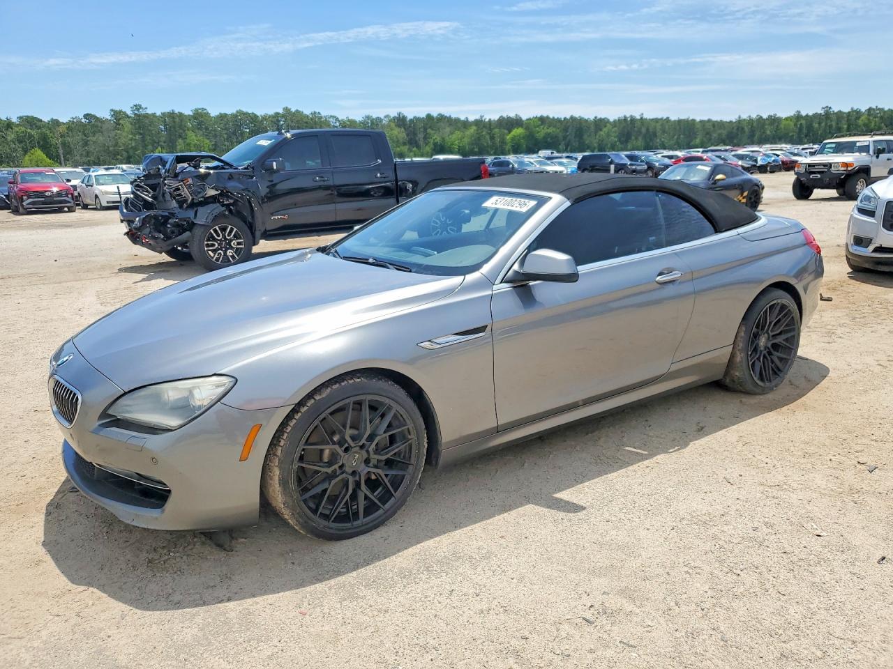 2013 BMW 6 Series 640i, VIN WBALW7C54DDX58558 — Minor dents and scratches