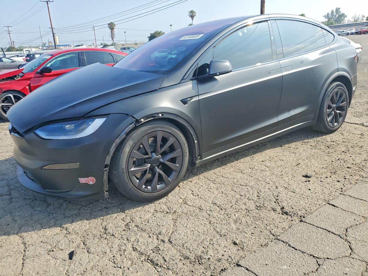 2024 Tesla Model X, VIN 7SAXCDE55RF457406 — Front end