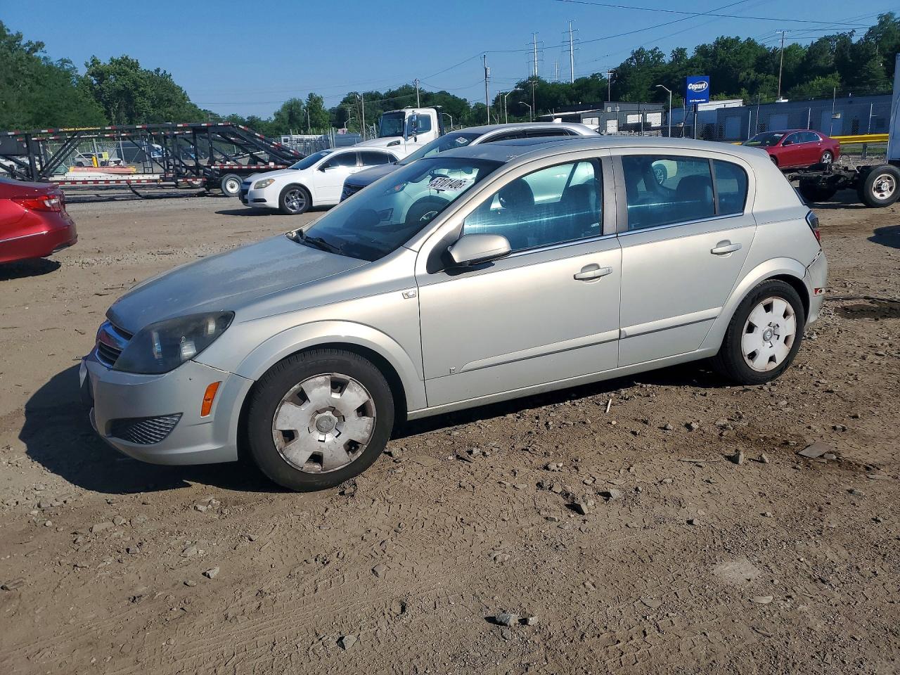 2008 Saturn Astra XR, VIN W08AT671985086347 — Rear end