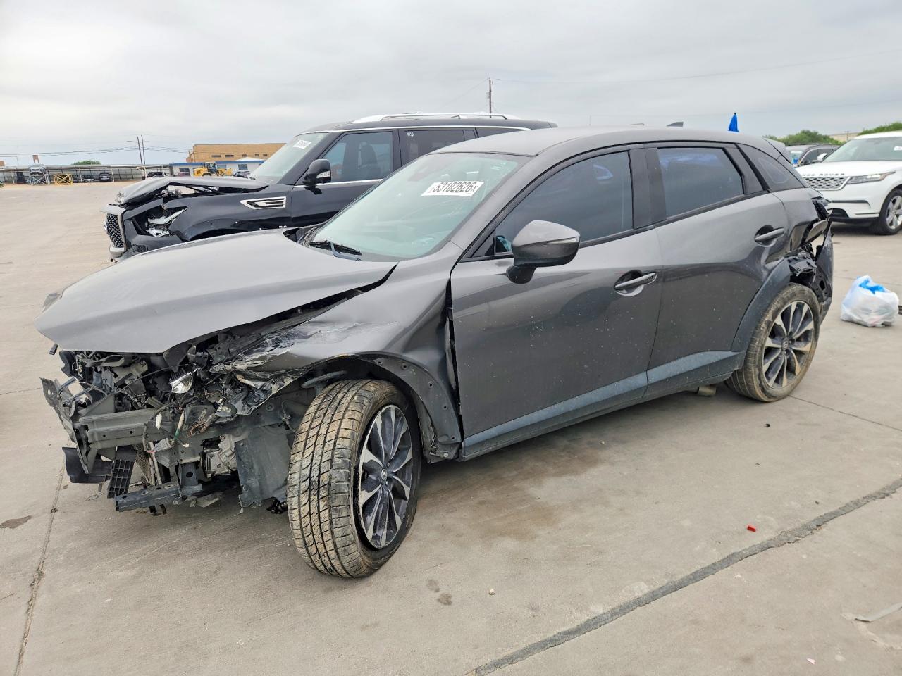 2019 Mazda CX-3 Touring, VIN JM1DKDC72K1453769 — Front end