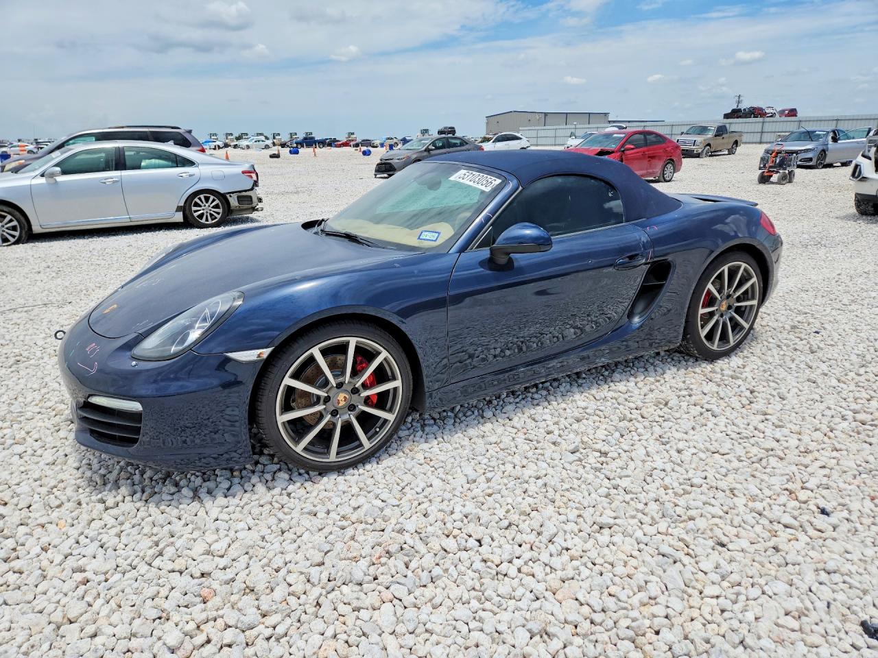 2014 Porsche Boxster S, VIN WP0CB2A85EK140113 — Front end