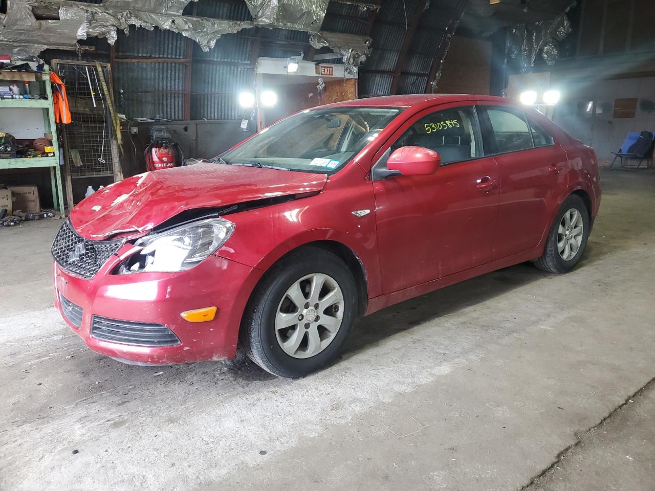 2012 Suzuki Kizashi S, VIN JS2RF9A14C6100885 — Front end