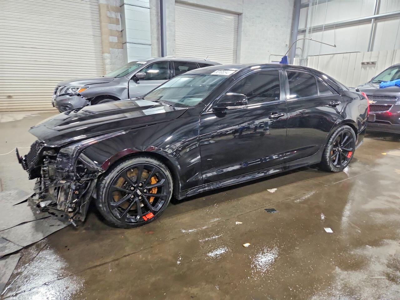 2016 Cadillac ATS-V, VIN 1G6AN5SY0G0158390 — Front end