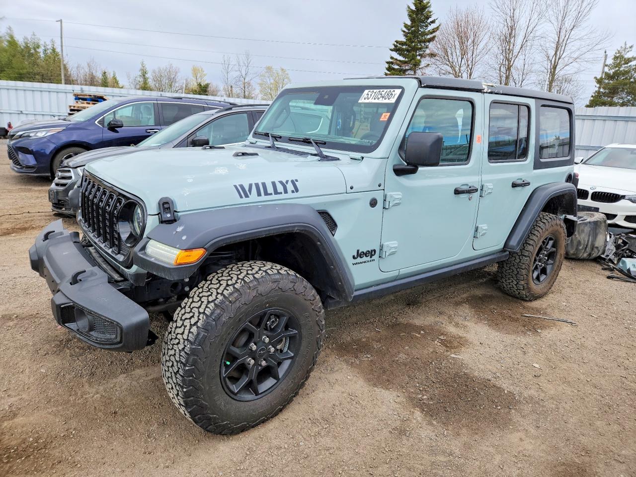 2024 Jeep Wrangler Sport S, VIN 1C4PJXDN2RW159994 — Rear end