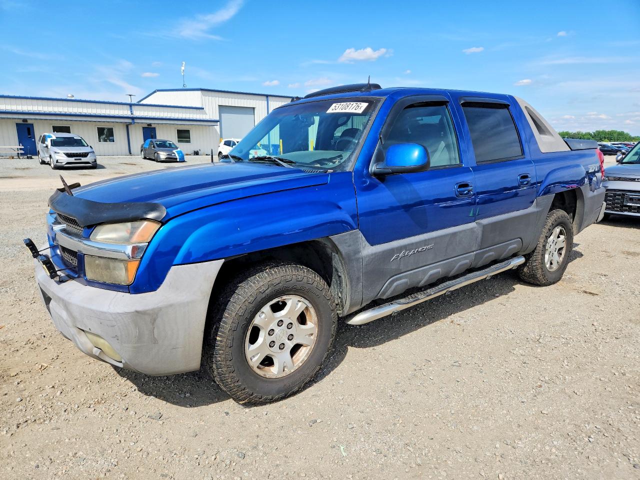 2004 Chevrolet Avalanche Z71, VIN 3GNEK12T44G161103 — Rear end