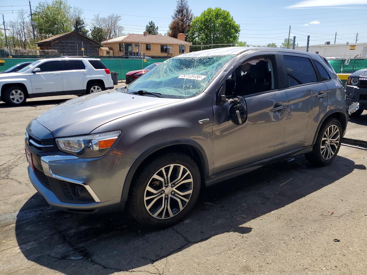 2019 Mitsubishi Outlander ES, VIN JA4AR3AU5KU005424 — Rollover