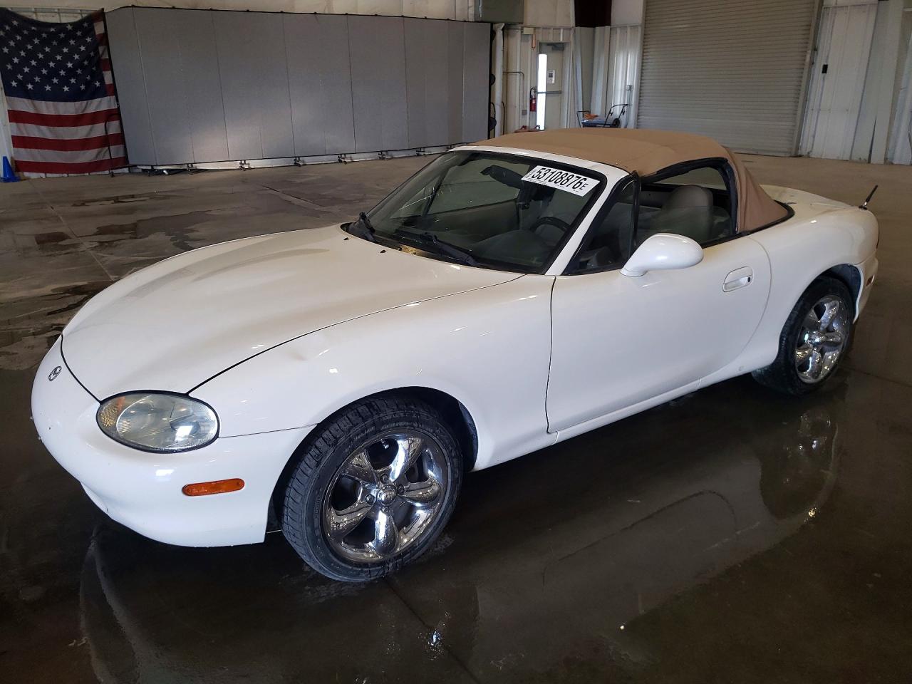 1999 Mazda MX-5 Miata, VIN JM1NB3533X0109373 — Rollover