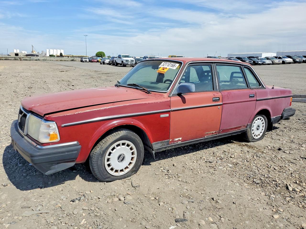 1990 Volvo 240, VIN YV1AA8844L1393193 — Mechanical
