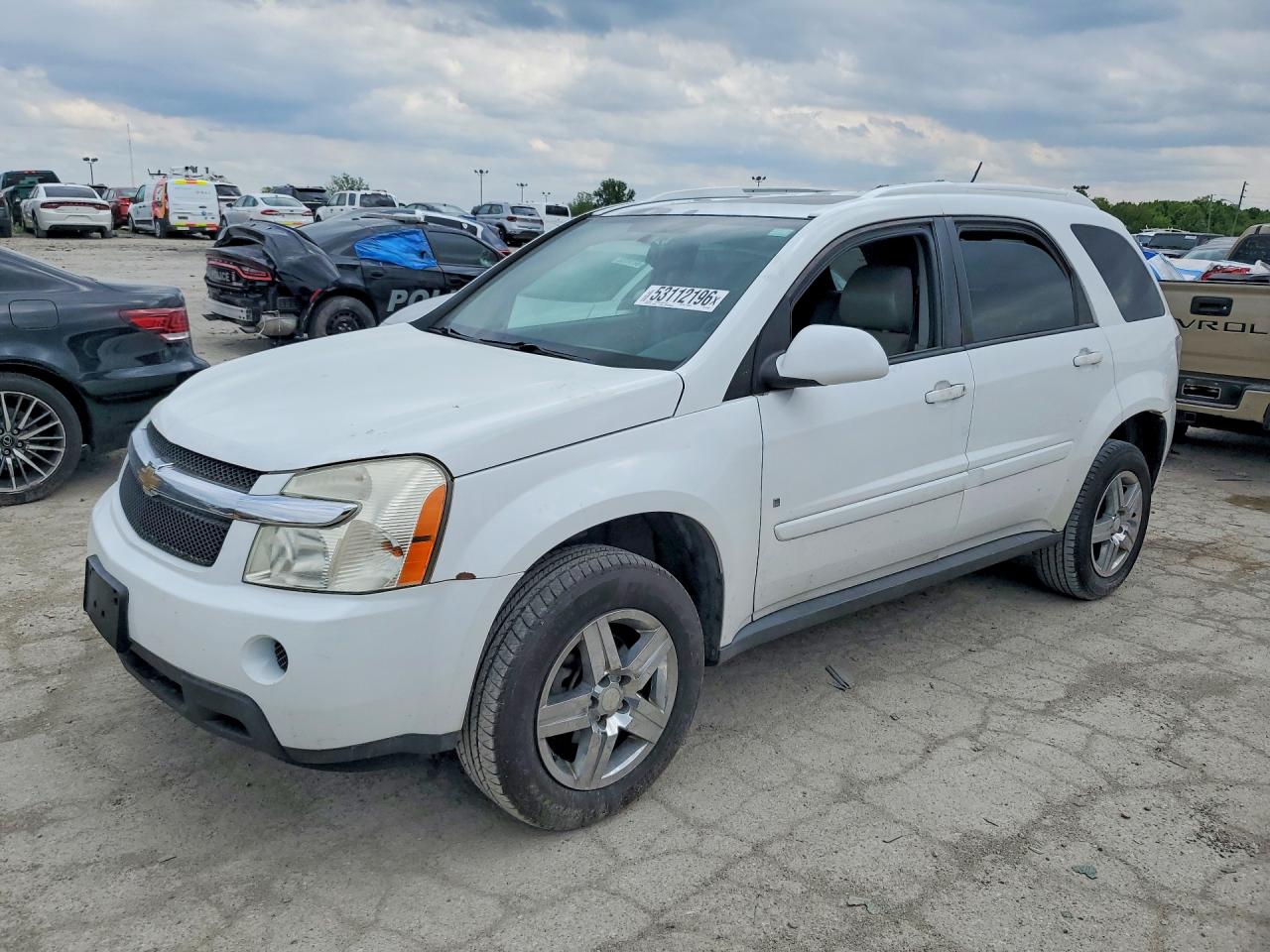 2008 Chevrolet Equinox LT, VIN 2CNDL33F586020852 — Prior damage history
