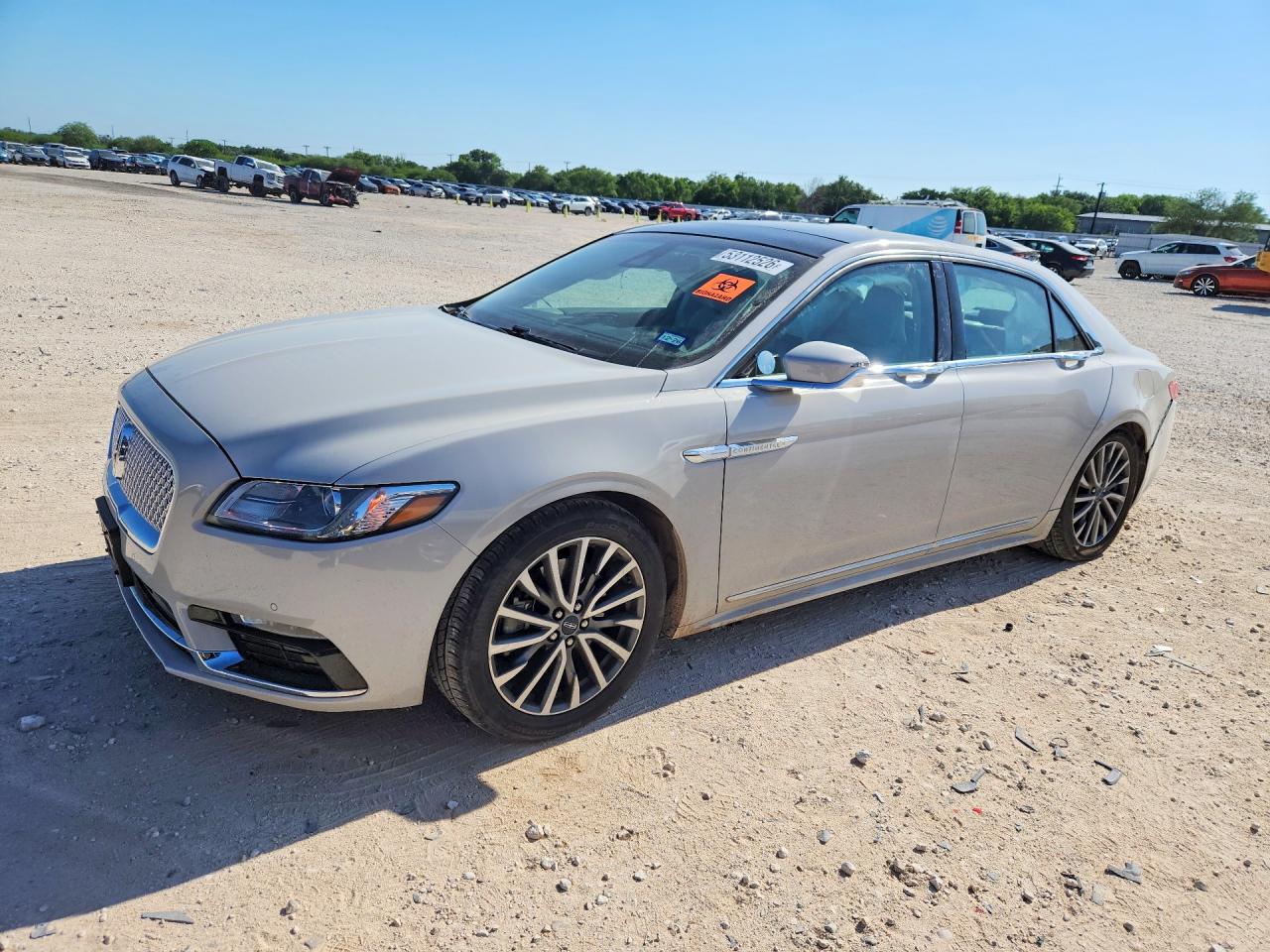 2019 Lincoln Continental Select, VIN 1LN6L9SK7K5607423 — Side