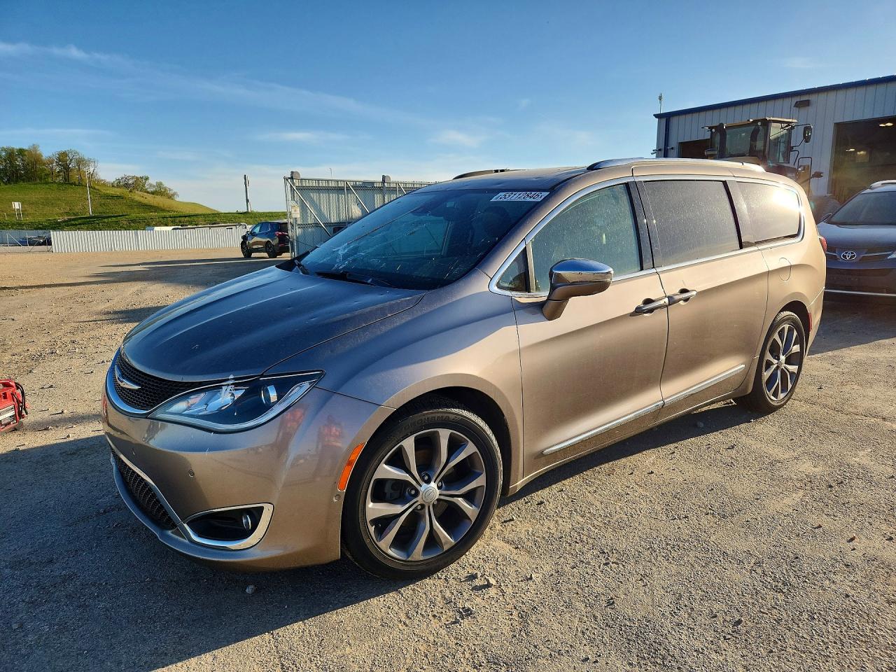 2017 Chrysler Pacifica Limited, VIN 2C4RC1GG2HR564872 — Hail