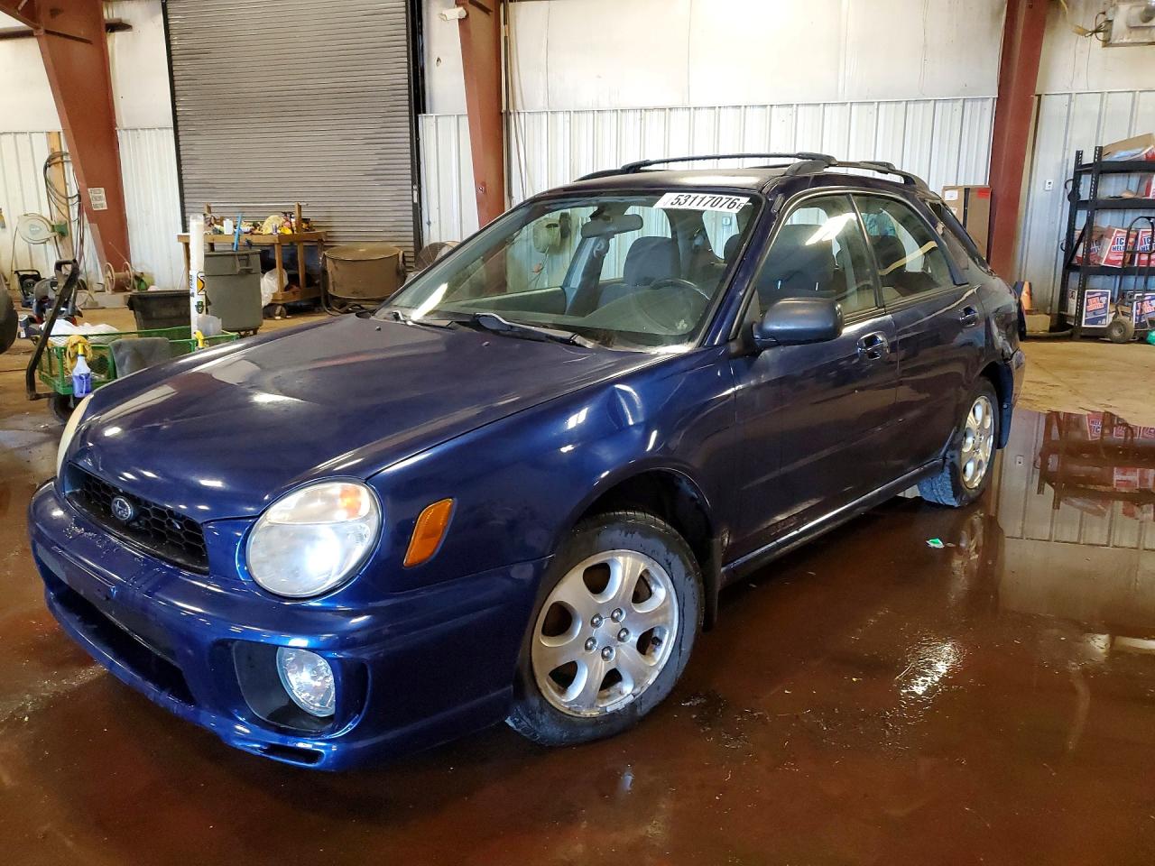 2003 Subaru Impreza TS Sport, VIN JF1GG65533G802321 — Зад