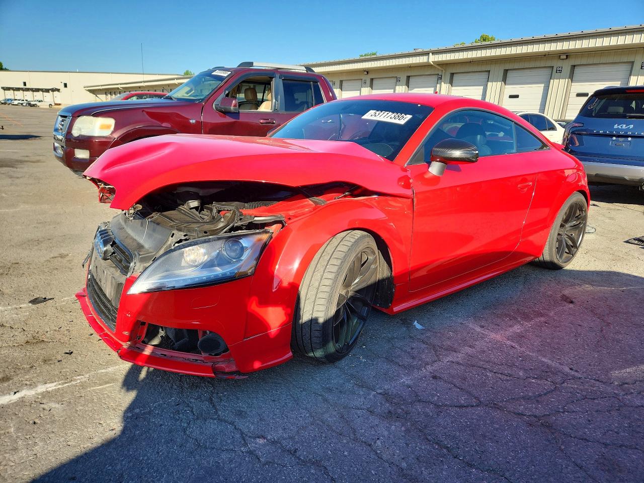2014 Audi TTS 2.0T, VIN TRUB1AFK1E1007051 — Front end